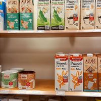 vegane milch at Pro Natura Reformhaus in Duisburg