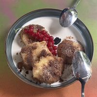 Apfelküchle   at Rübenrot in Augsburg