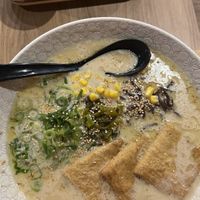 Creamy Ramen & Kyoto Tea  at Ramen O in Canberra