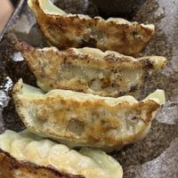 Vegan Gyoza, I forgot to take a photo before I ate the first three Gyoza.   at Ramen O in Canberra