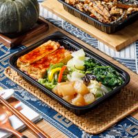 Deep Fried Tofu  at Vegetsai Vegan Bento - MRT Shuanglian Station B60 in Taipei