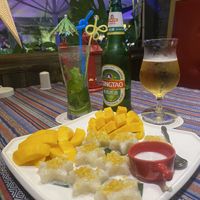 Mango Sticky Rice  at Asian Music Restaurant - 亚洲音乐餐厅 in Yangshuo