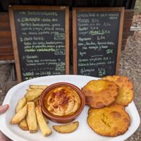 menu at Llardelxaldu in Asturias