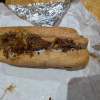 Libra (philly cheese steak) at Go Vegan GR in Grand Rapids