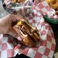 Virgo Nation Burger   at Go Vegan GR in Grand Rapids