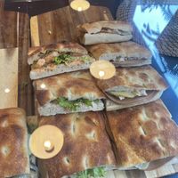 Focacce  at Focacceria Cecino in Milan