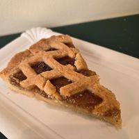 Fig crostata at Focacceria Cecino in Milan