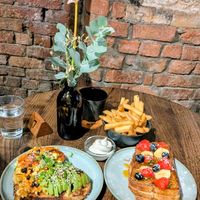 Beautifully presented, but the avocados were bullets and inedible at Hinterland Alcohol-Free Bar and Cafe in Manchester