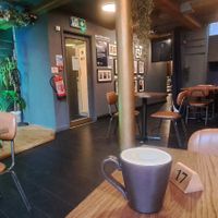 Interior at Hinterland Alcohol-Free Bar and Cafe in Manchester