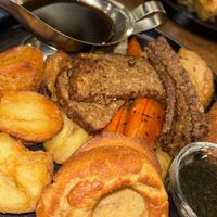 ‘Lamb’ roast   at Hinterland Alcohol-Free Bar and Cafe in Manchester