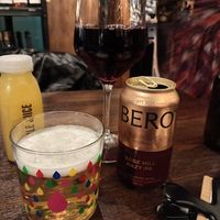 Cheers 🍺 🍷 at Hinterland Alcohol-Free Bar and Cafe in Manchester