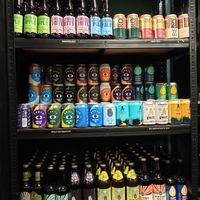 Great range of beers at Hinterland Alcohol-Free Bar and Cafe in Manchester
