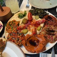 Vegane Mezze-Platte  at Casius Antioch Kitchen Restaurant in Istanbul