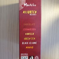 Mochi ice selection at Asiana Supermarket in Nice