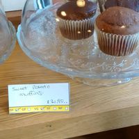 Sweet potato muffins. at Meadowlark No. 39 in Edinburgh