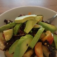Great salad topped with avocado at Meadowlark No. 39 in Edinburgh