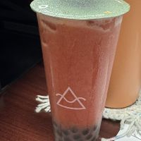 Strawberry Green Tea   at OMOMO Tea Shoppe in San Diego