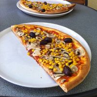 pizza at Pizzeria Rialto in Neusiedl Am See