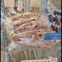chocolate croissant at Momentos de Pan y Soya in Bogota