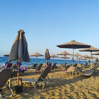The beach at Heaven Beach in Crete