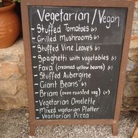 Inviting info! at Dimitri's Taverna in Crete