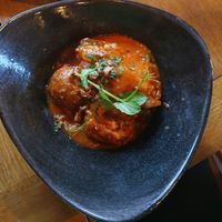 High Protein Vegan Albondigas (Vegan meatballs) with fresh vegetable stew at Evuna - Knutsford in Knutsford