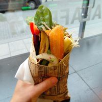 Eggplant falafel at FALAFEL n' JUICE - Torggata in Oslo