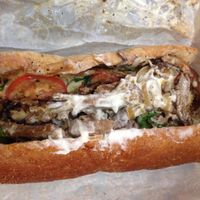 Philly cheesesteak at HipCityVeg - University City in Philadelphia