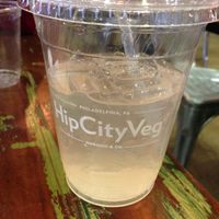 carrot ginger lemonade  at HipCityVeg - University City in Philadelphia