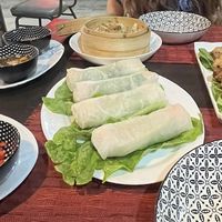 Summerolls, springrolls, dumplings  at Sai Gon Vietnamese Food in Paphos
