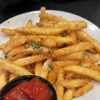 Truffle fries 🍟   at Bottoms Up Pizza in Richmond