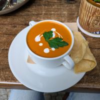 Vegan tomato soup: 4/5 at Ceylon Bay in Berlin