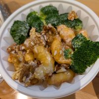 Walnut Shrimp at VeggiEAT  in Flagstaff