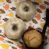 vegan chai donuts and banana muffin  at The Bakehouse Off The Wheaten Path in Albuquerque