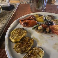Vegetable platter  at Emshoot Azerbaijani Restaurant in Al Wakrah