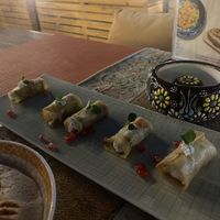 Egg plant rolls  at Emshoot Azerbaijani Restaurant in Al Wakrah