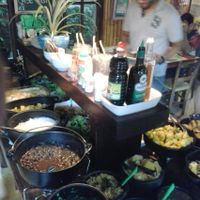 Buffet at Ser-Afim Joao do Grao in Cotia