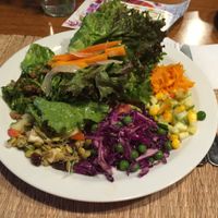 Some of the salads' options. at Ser-Afim Joao do Grao in Cotia