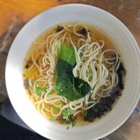 Clear Noodle Soup at Bodhi Tea, Plant Cuisine, and Mushroom Restaurant - 菩茶·植物料理·菌子上的餐厅 in Dali