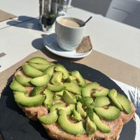 Desayuno plant based 💚  at Bar Restaurant Can Llens in Les Planes Dhostoles