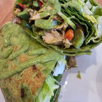 Soy meat wrap at Sthana's Kitchen   in South Melbourne