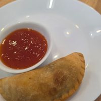Curry puff at Sthana's Kitchen   in South Melbourne