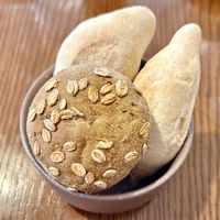 Fresh baked breads  at The Larder  in Dubai