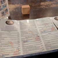 Full menu at The Piebald Inn  in Filey