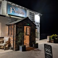 Outside at The Piebald Inn  in Filey