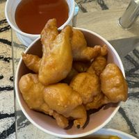 “Chicken” balls   at Great Wall in Norwich