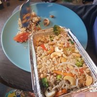 Mixed veggie fried rice at Great Wall in Norwich