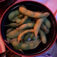 edamame!  at Blue Sushi Sake Grill in Chicago