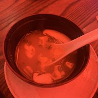 Kombu Miso Soup- classic Japanese style soup with shiitake mushroom, tofu, wakame and scallion  at Blue Sushi Sake Grill in Chicago