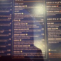 Vegan happy hour deals  at Blue Sushi Sake Grill in Chicago